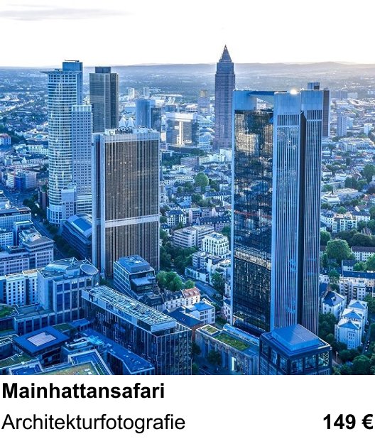 Detailreicher Fotokurs über Mainhattansafari: Architekturfotografie
