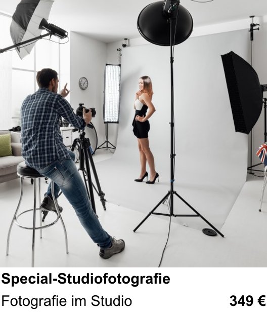 Fotografie praktisch lernen in Freiburg: Special-Studiofotografie