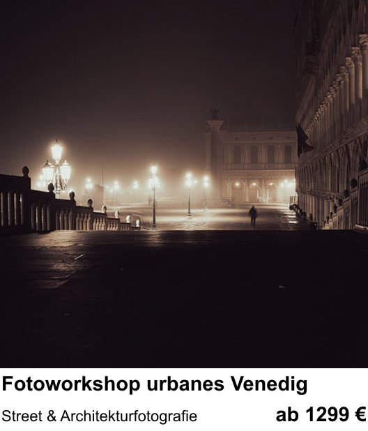 Detailreicher Fotokurs über Fotoworkshop urbanes Venedig: Street & Architekturfotografie